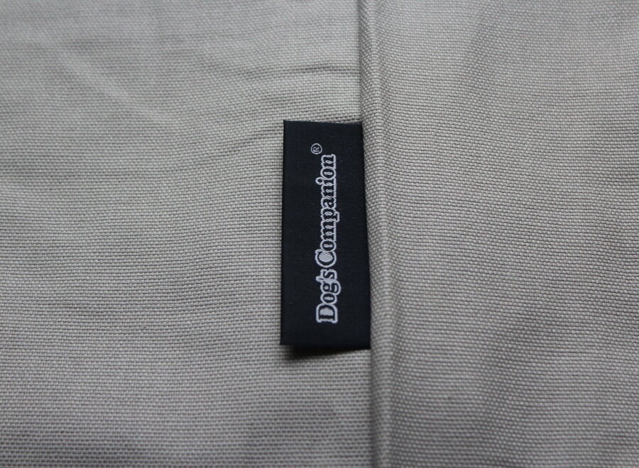 Dog bed light grey large