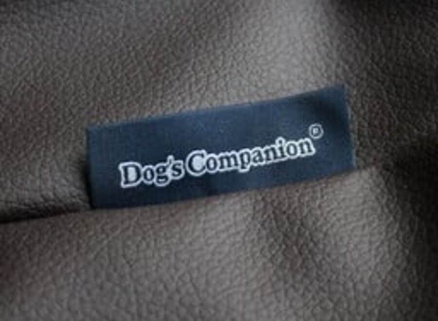 Extra cover chocolate brown leather look superlarge