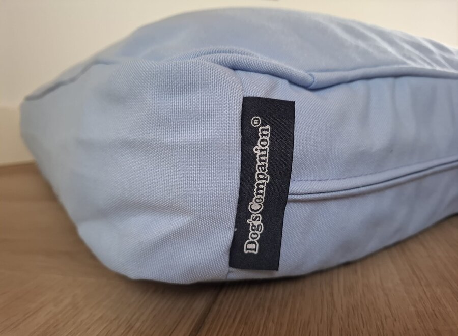 Banc coussin bleu 65 x 65 x 12 cm