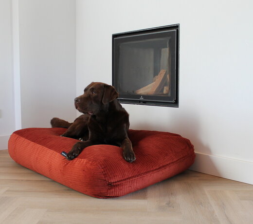 Double Ribcord Dog Cushions Made of 100% Cotton | Durable, Comfortable & Supportive | Removable & Washable Covers | 10 Stylish Colors | Perfect for Any Interior | DogsCompanion.com
