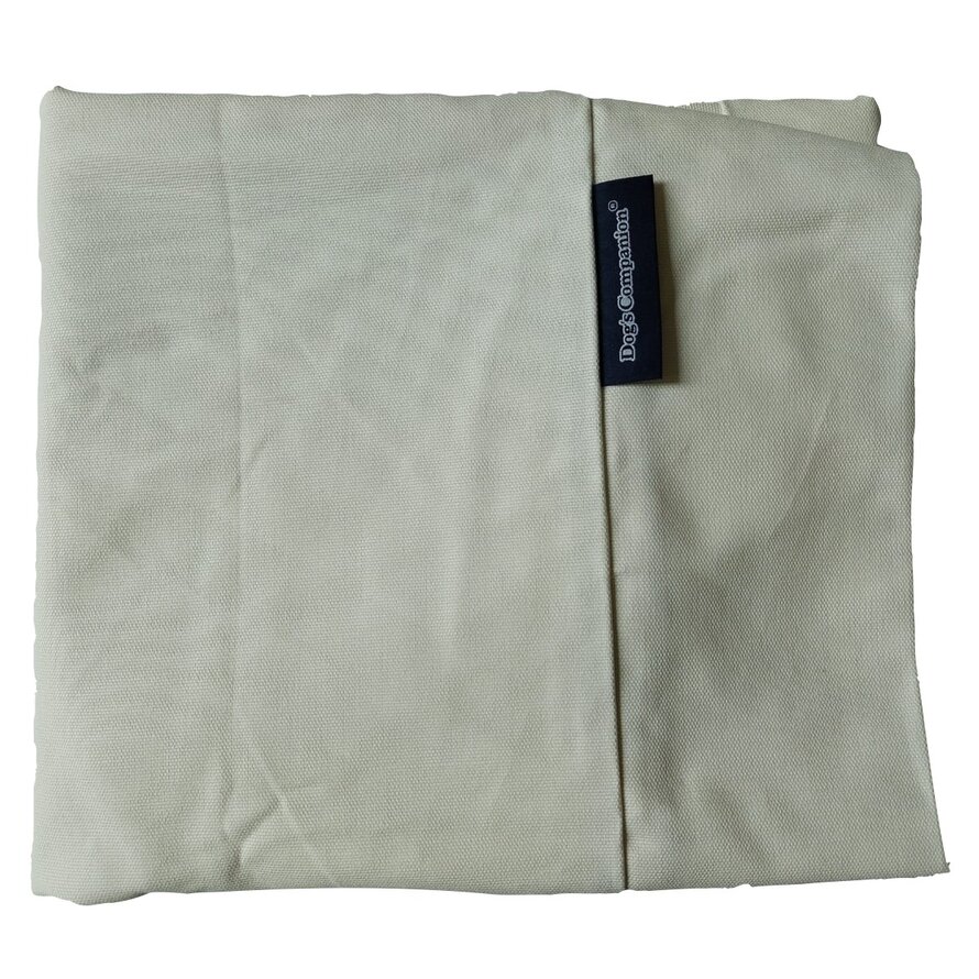White dog bed covers 