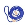 Nylon Retriever Leash for Dogs with Leather Stopper | Round Braided Slip Lead for Walking and Dog Training | 1.5 or 1.8 Metres