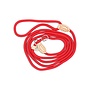 Nylon Retriever Leash for Dogs with Leather Stopper | Round Braided Slip Lead for Walking and Dog Training | 1.5 or 1.8 Metres