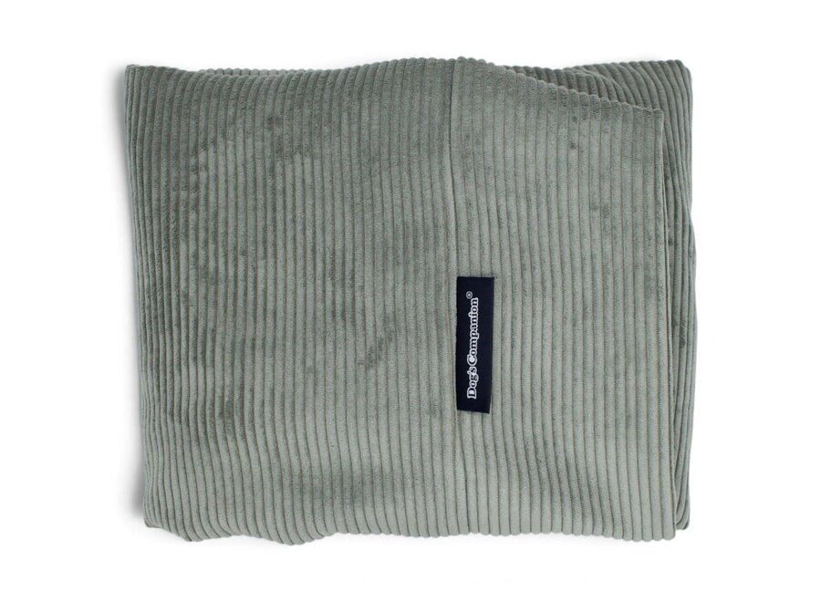 Replacement cover dog bed sage green soft corduroy