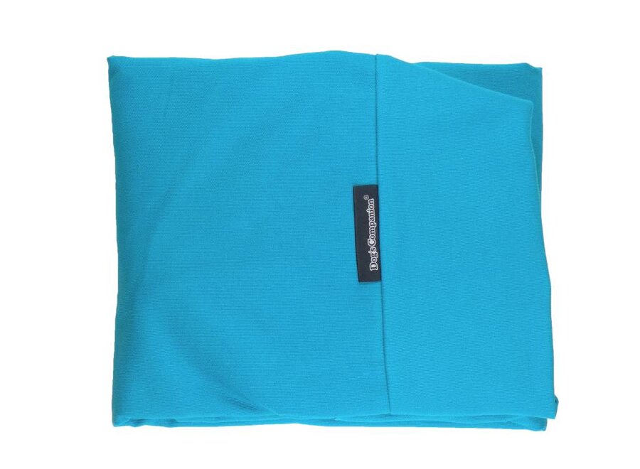 Dog bed aqua blue