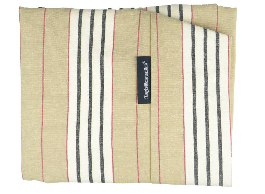 Dog bed country field stripe superlarge