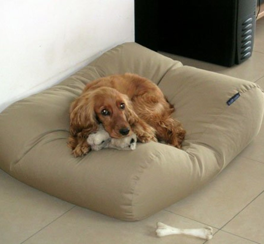 Dog bed beige small