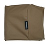Extra cover taupe leather look medium