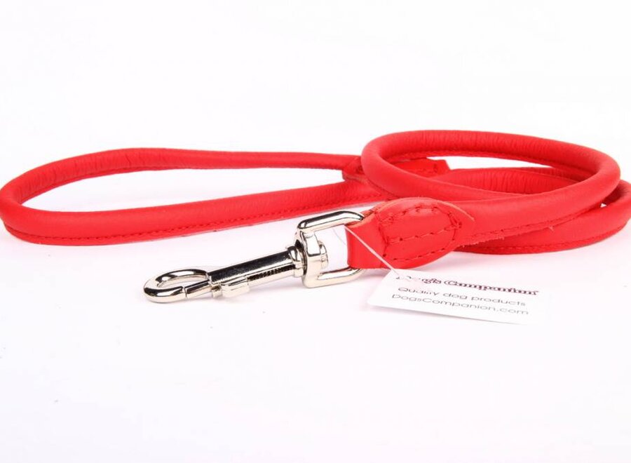 Leather round leashes