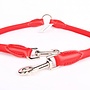 Leather coupler leash for two dogs