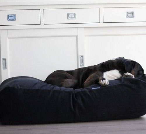 Dog's Companion Dog bed Black (Corduroy) Extra Small