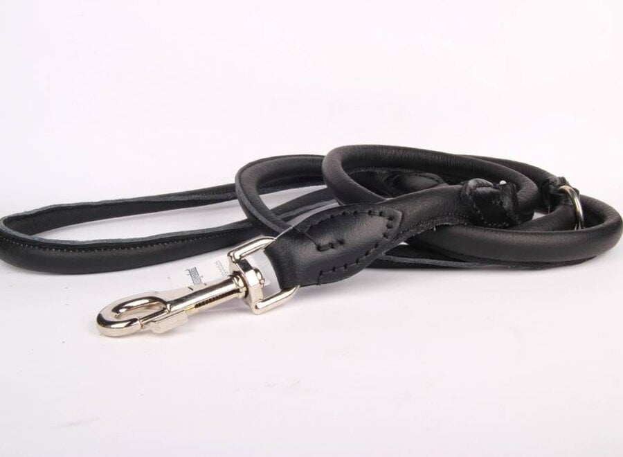 Leather collar réglables