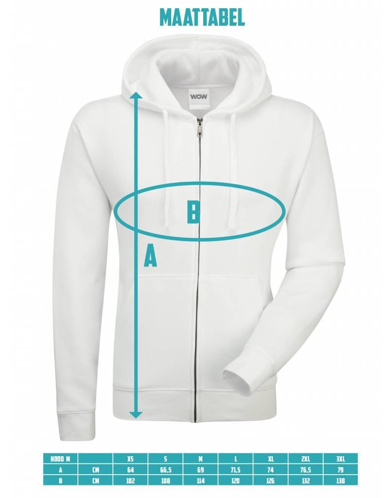 Heren Hoodie met rits en clublogo - Personal Sportswear