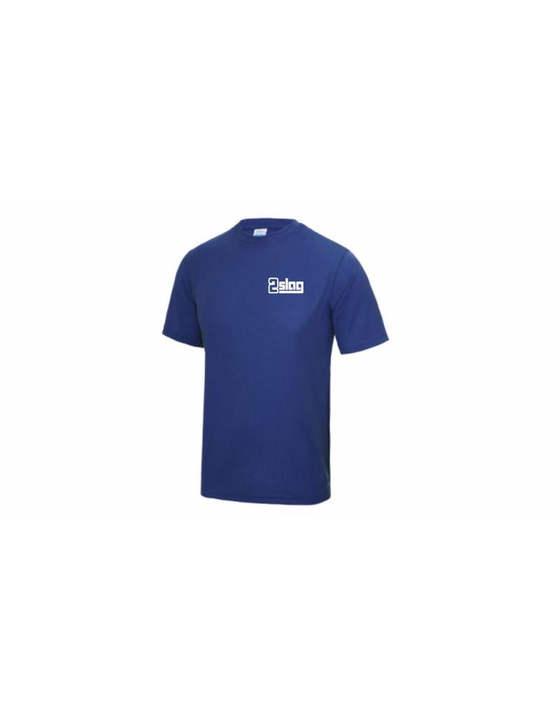 WOW sportswear Heren Sportshirt 2Slag met clublogo en borstnaam