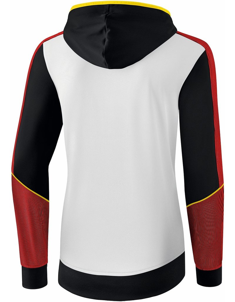 Premium One training jacket Zwart Rood Geel