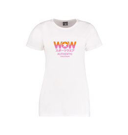 WOW BRAND ORANGE PINK T-shirt| N E W