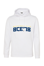 Unisex Sports Hoodie Wit BCE'78 met clublogo