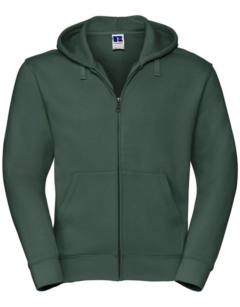 Authentic Zipped Hood Classic Bottle Greem