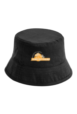 Ermerstrand Bucket Hat zwart met logo