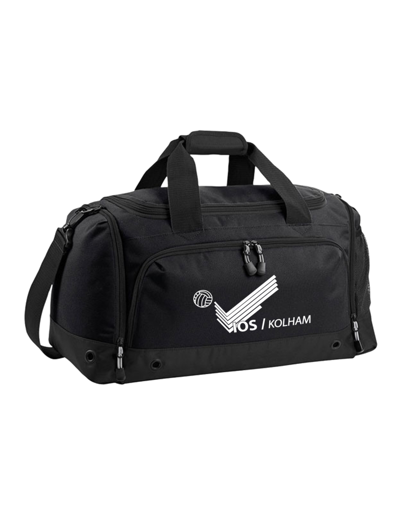 WOW sportswear VIOS/Kolham Sporttas zwart met clublogo