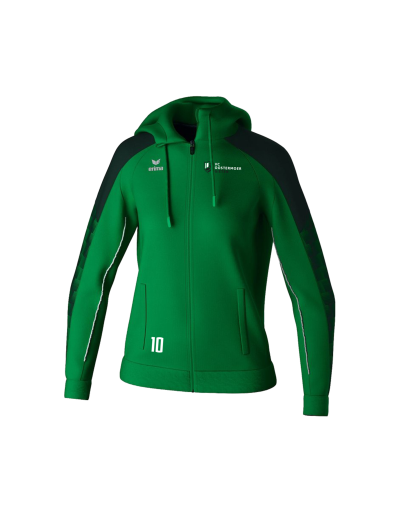 Erima VC Oostermoer Kids Trainingsjack met Capuchon