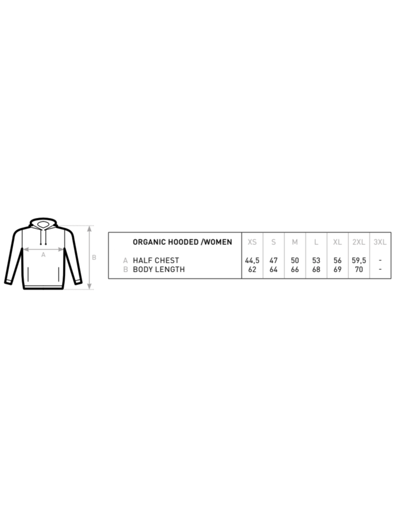 B&C VC Tyfoon Dames Hoodie zwart met clublogo