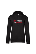 B&C VC Tyfoon Dames Hoodie zwart met clublogo