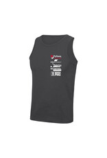 WOW sportswear VC Tyfoon Dames Beachhemd zwart met clublogo en Clubsponsoren