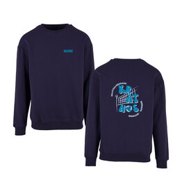 Build Your Brand Krathos Heren Sweater Casual Oversized