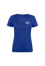 WOW sportswear Lycurgus Dames sportshirt blauw met clublogo