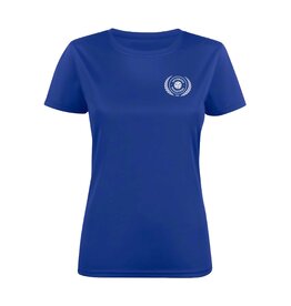 WOW sportswear Lycurgus Dames sportshirt blauw met clublogo