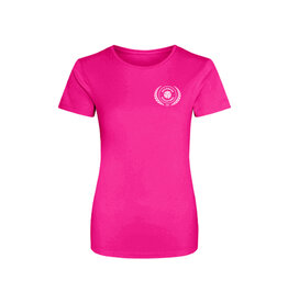 WOW sportswear Lycurgus Dames sportshirt roze met clublogo