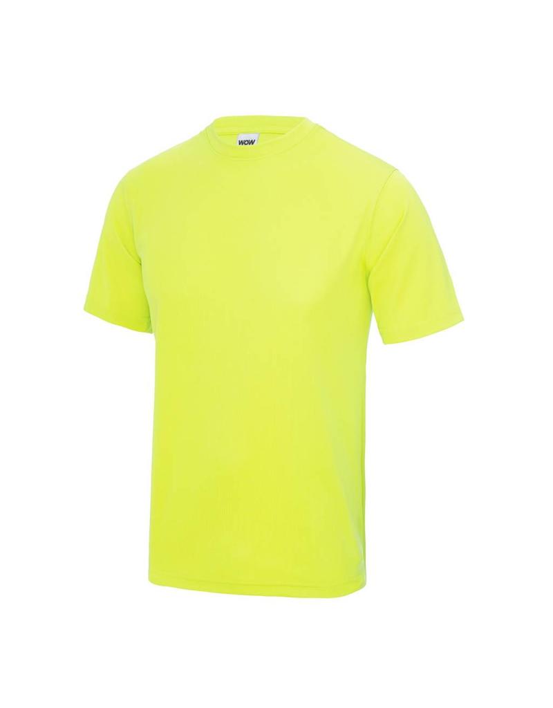 WOW sportswear Sportshirt Neon Yellow Men