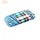 Mobiparts TPU Case HTC Desire S Mixed Pattern Blue