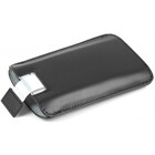 HTC Leder Beschermtasje PO S550 Zwart