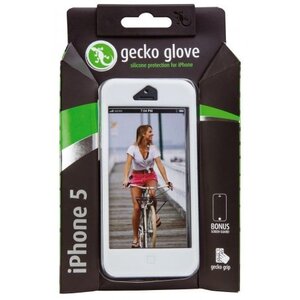 Gecko Glove Apple iPhone 5/5S White + Clear Guard