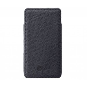LG Leder Beschermtasje CCL-280 Zwart voor GD510 Pop