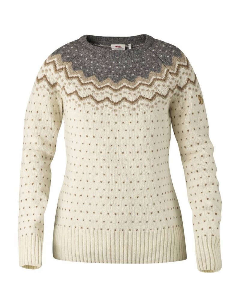 Fjal Raven Mens Sweater Ecru