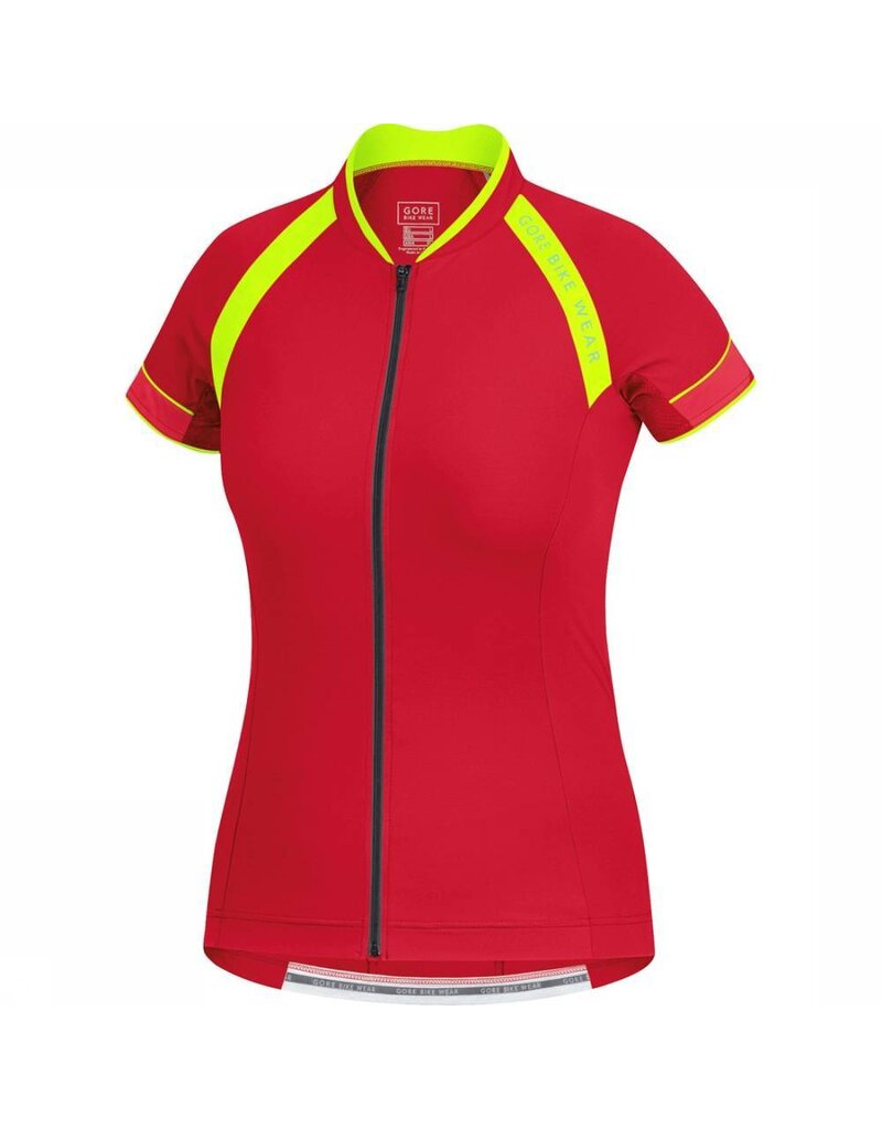 Gore Bikewear Heren Fahrradtrikot Rot / Gelb