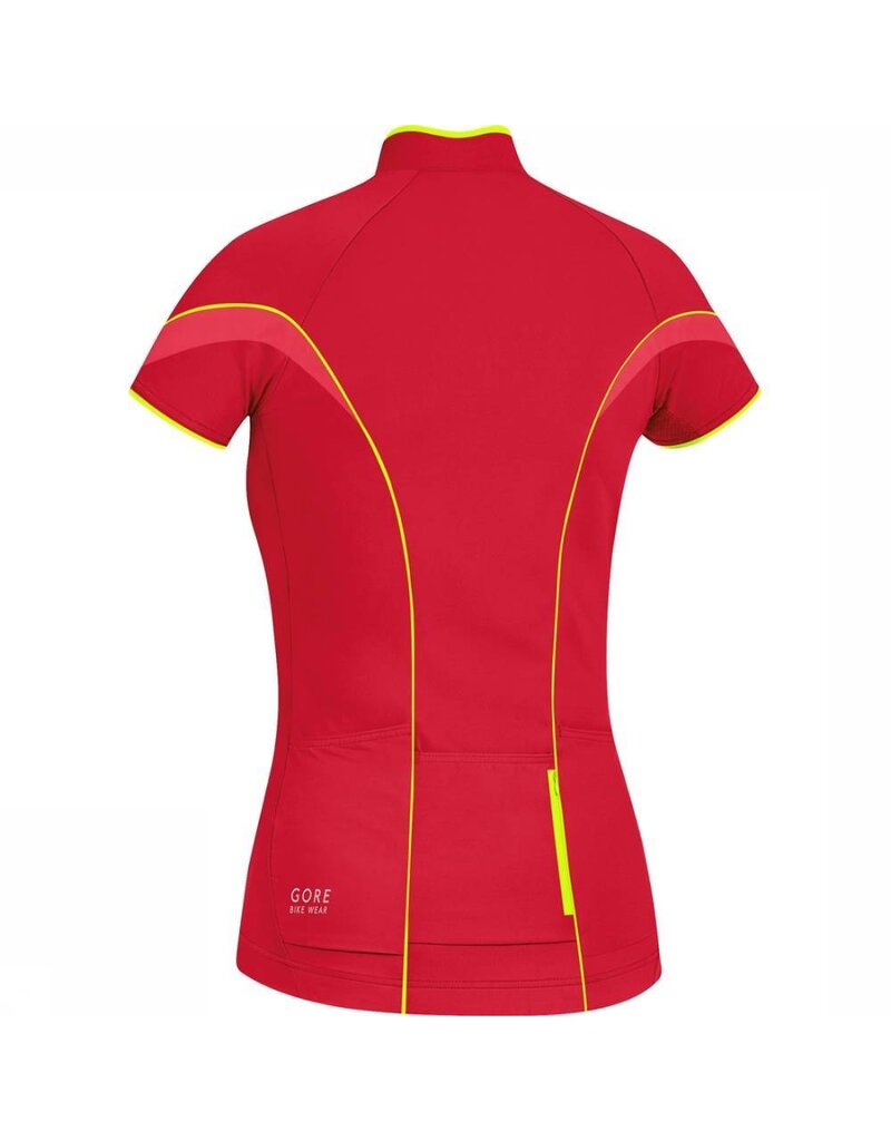 Gore Bikewear Men Cycling Shirt Red / Yellow