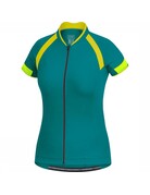 Gore Bikewear Heren Fahrradtrikot Petrol / Gelb