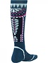 Garmin Damen Ski-Socken Blau