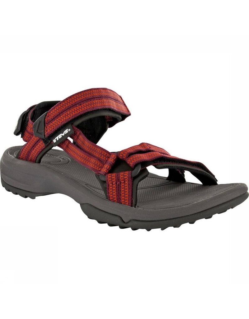 Buff Dames Sandaal Rood