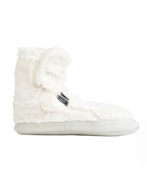 Buff Dames Pantoffel Wit