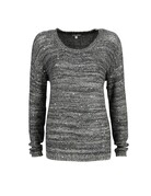 Didriksons Women Knitted Sweater Dark Grey