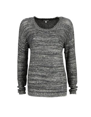 Didriksons Women Knitted Sweater Dark Grey