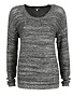Didriksons Damen Gestrickten Pullover Dunkelgrau