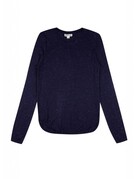 Care Plus Dames Gebreide Trui Blauw