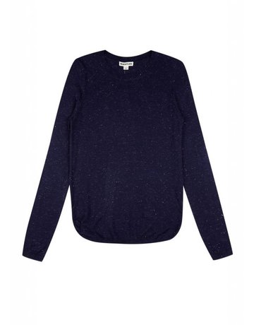 Care Plus Damen Gestrickten Pullover Blau