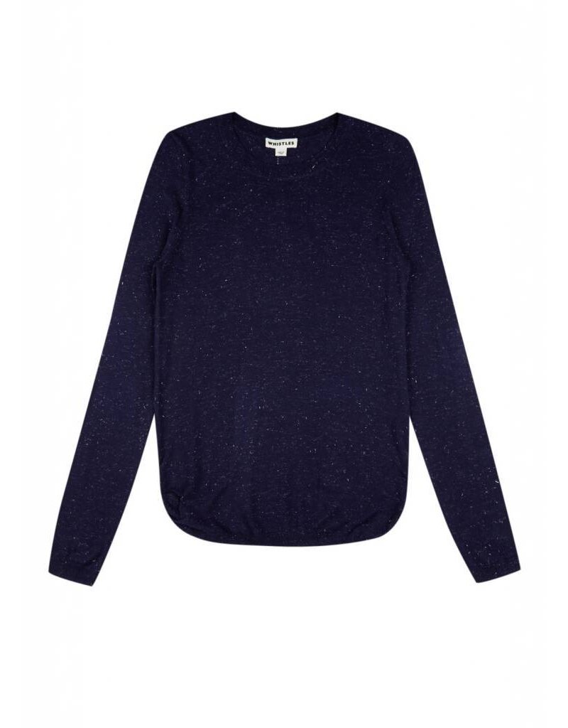 Care Plus Damen Gestrickten Pullover Blau